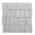 Chinese Suppliers Wholesale Modern Style Living Room Kitchen Backsplash White Family Marble Tiles