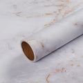 Marble Waterproof Oil Proof Kitchen Table Top Decoration Renovation Sticker Wallpaper Thickened Matte Surface Self-Adhesive PVC