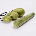 HZ Wholesale High Quality Natural Gemstone Healing Jade Yoni Egg and Wand Shape Jade Craft for Women Xiuyan Jade Egg