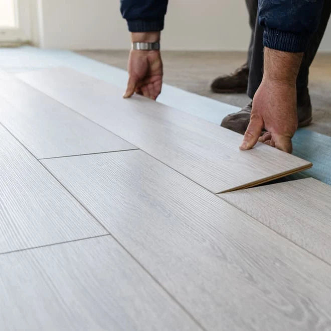 UV Coating SPC Flooring Wood Stone Plastic Graphic Design Simple Click Lock Indoor Vinyl Flooring Easy Installation
