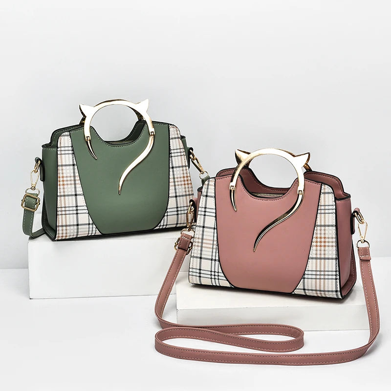 2022 Autumn New Trend Women's Handbags Crossbody Bag with Zipper Closure Ground Fashion Womens 13986