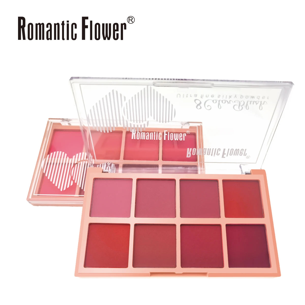8 Colors Face Makeup Matte Long Lasting Waterproof Powder Blusher Palette in Stock