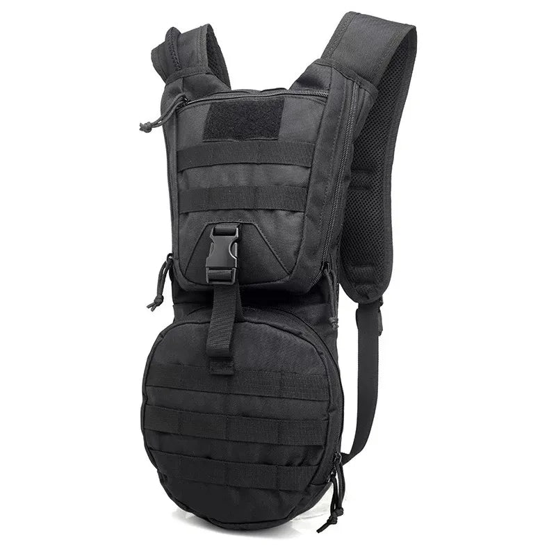 3L Camouflage Hydration Backpack Waterproof Cycling Pack MOLLE Riding Waterproof Water Bag for MTB & Motorcycle