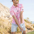 Golf Wear Hot Selling Top Quality Custom Sublimation Printing Casual Comfortable Golf Tops Golf Men Polo Shirts