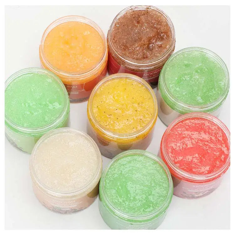 Private Label OEM Wholesale Custom Package Fruit Natural Bulk Whitening Coffee Sugar Private Label Organic Body Scrub