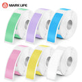 Marklife Thermal Self-Adhesive Blank Label 12*40mm Barcode Code Sticker for Supermarket Medicine Pet Food Bread