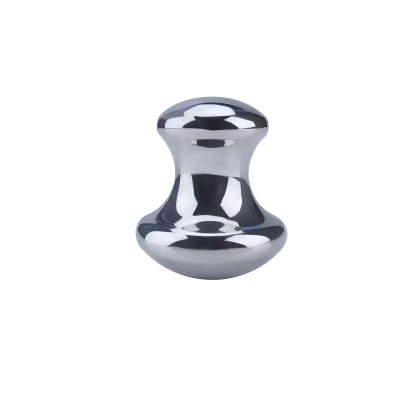 DIY 304 Stainless Steel Beauty Device Facial Beauty Massage Mushroom Shape Eye Massager Stainless Steel Mushroom Guasha