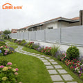 Black Aluminum Horizontal Privacy Fence Panels for Residential Homes