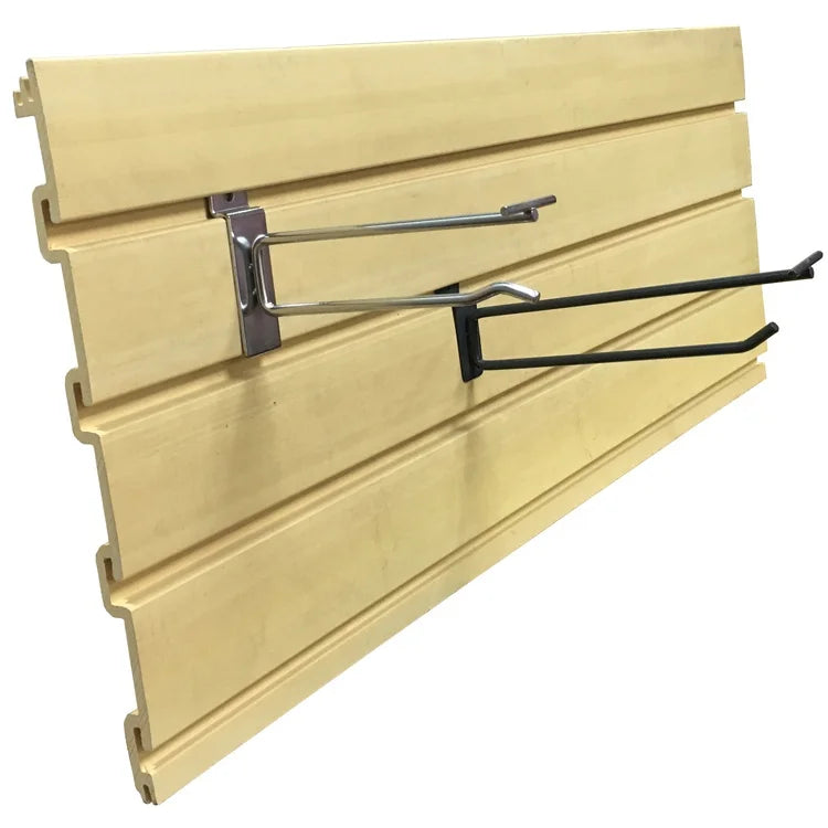 Supermarket Display Stand Cheap Price Slat Board Groove Back Panel for Shop Retail Shelf Dividers and Shelf Display Gondola
