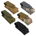 Outdoor Multifunctional Tactical Flashlight Bag M5 Flashlight Small Single-link EDC Tool Bag Molle Accessory Tactical Bag