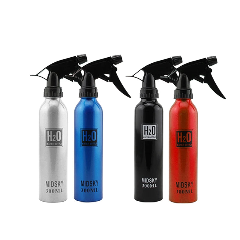 Atomizer 300ml Wholesale ECO Friendly Trigger Refillable Pump Water Aluminium Fine Mist Spray Bottle