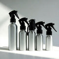 50ml 100ml 150ml 200ml 250ml 300ml 500m Trigger Spray Bottle for Cosmetic Packaging Metal Aluminum Bottle D888