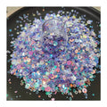 New Kawaii Metallic Sequins Mixed Heart Star Shell Fish Diamond Loose Glitters for Nail Supplier Crafts Valentines Day Confetti