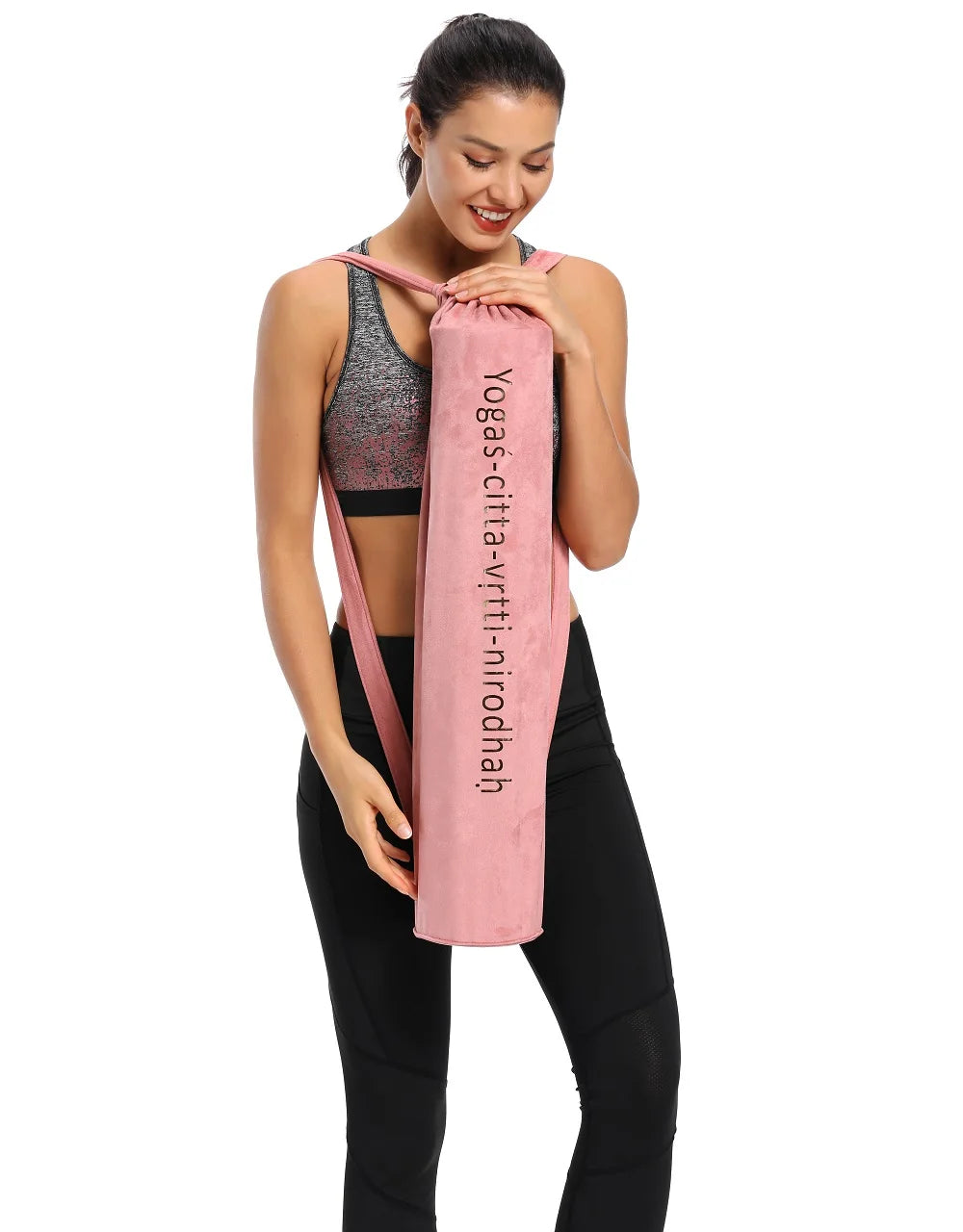 Eco Friendly Yoga Mat Fitness Pilates Gymnastic With Bag Bandage for Exercise
