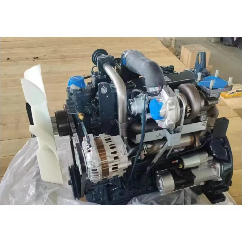 Used Japan Construction Machinery Complete V3800-T/Di-T-Et15 72.9kW 2600RPM Diesel Engine Assembly Hydraulic Start High Quality
