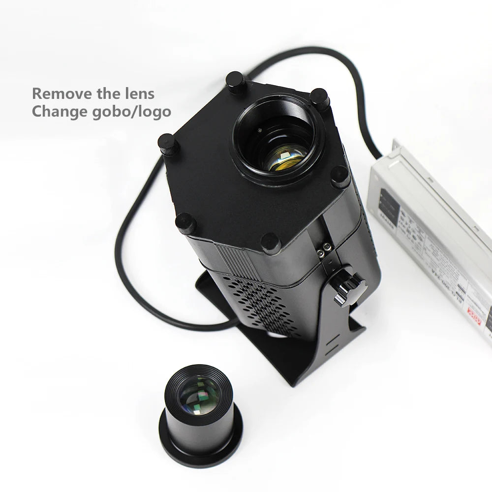 TNT Outdoor Waterproof Rotary Image Custom HD Advertising Projection Lamp 200W Gobo Logo Projector