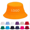 Custom High Quality Cotton Bucket Hat Wide Brim 3D Embroidery Image Unisex Sports Fishing Outdoor Daily Travel Four Seasons