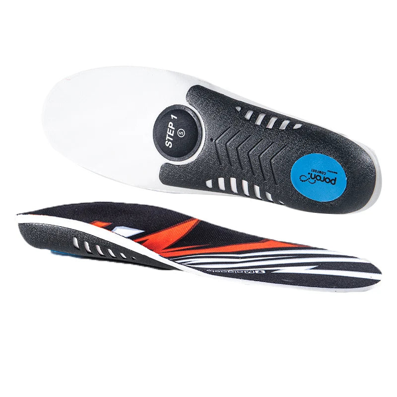 Supercritical High Elasticity TPU Poron Basketball Insole Soft Light Springy Sports Inserts With Replaceable Ball-of-foot Pads