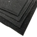 F006 Bling Hot Fix Crystal Mesh Fabric Rhinestone Stretchable Rhinestone Mesh