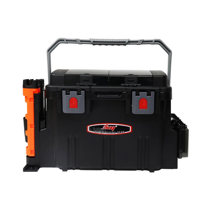 ABS Double Open Lure Tackle Fishing Box Multifunction Fishing Tool Accessories Lure Hooks Storage Box Fishing Boxes