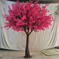 Wholesale Wedding Garden Decor Elegant Triangle Plum Tree Silk Flowers Fiberglass Artificial Plant for Wedding Decoration
