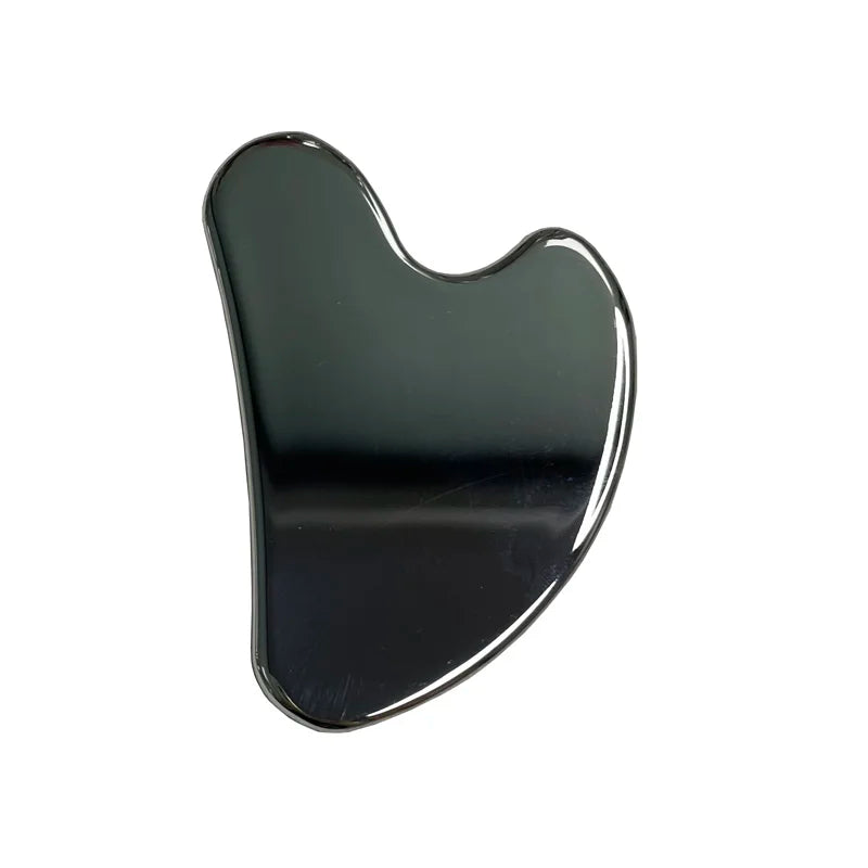 Popular 304 Stainless Steel Facial Guasha Scraping Tools Heart Shape Stainless Steel Gua Sha Massage Tools