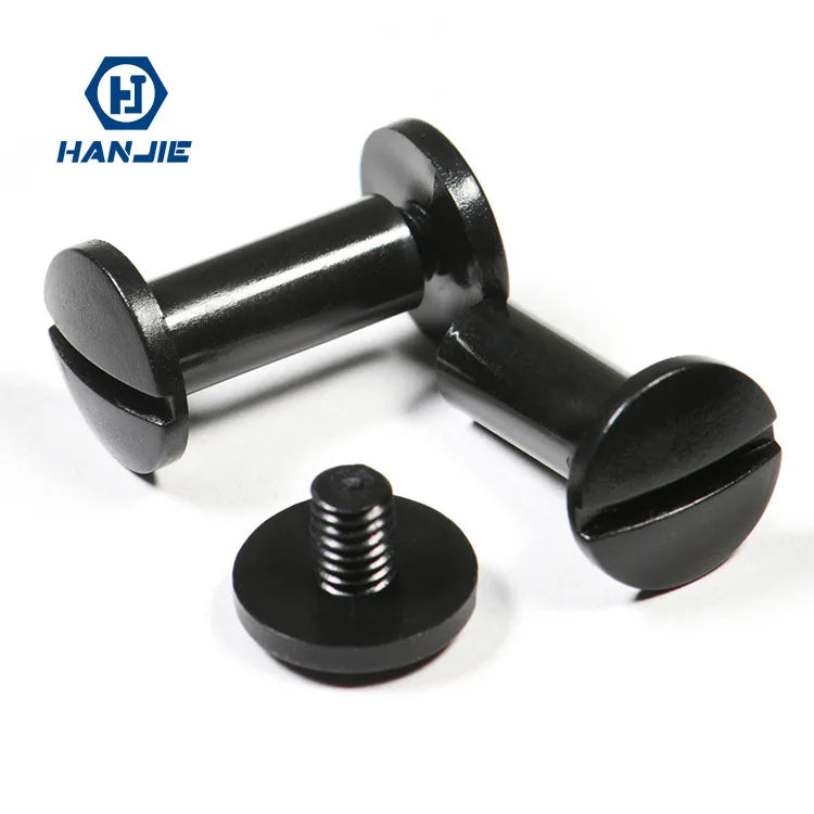 OEM Nylon Chicago Screws White & Black POM Book Plastic Metric Measurement System