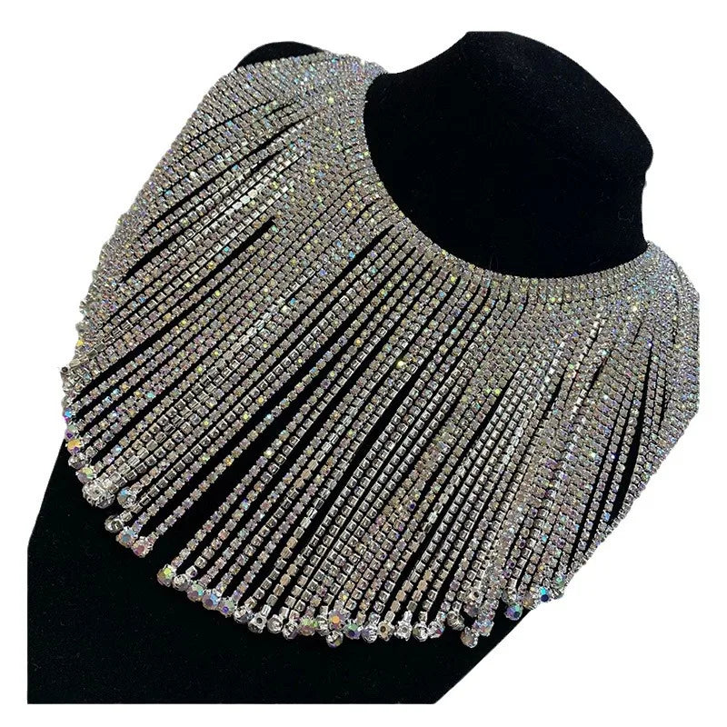 Good Price for Brand Clothing Matching Tassel Drill Chain AB Tight Claw Chain Burnt Welding Glass Drill Hand Sewing Rhinestones