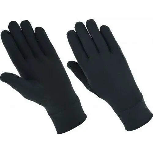 Luxury Fashion Touch Screen Thin Spun Black Silk Daily Long Sports Gloves Outdoor Walking Cycling Spring Summer Casual Use