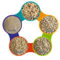 Animal Feed Corn Cob PowderCorn Cob Pellets for Small Pet Bedding for Example Hamster ParrotCan Add Fragrance to Make Sachets
