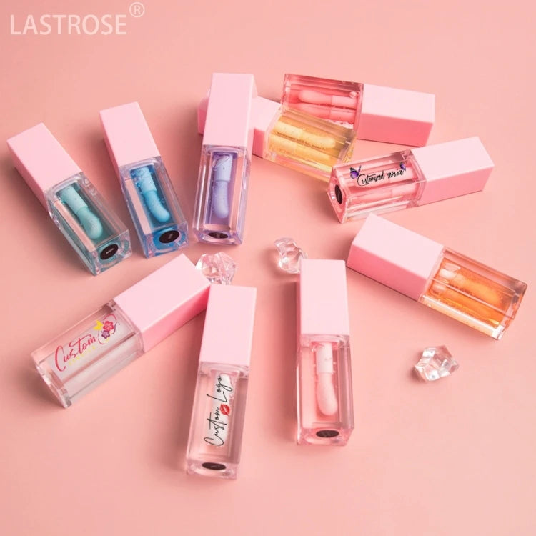 Wholesale Private Label Vegan Lip Oil Luxury Lip Gloss Vendor with Moisturizing and Sunscreen Features Liquid Colored Makeup