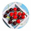 Simulation Cherry Artificial Fruit Model  Cherry Ornament Craft Food Photography Props Party Decor Home Decoration
