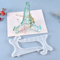 DM419 DIY Mobile Phone Bracket Plate Photo Frame Decoration Shelves Placement Exhibition Rack Crystal Epoxy Resin Mold