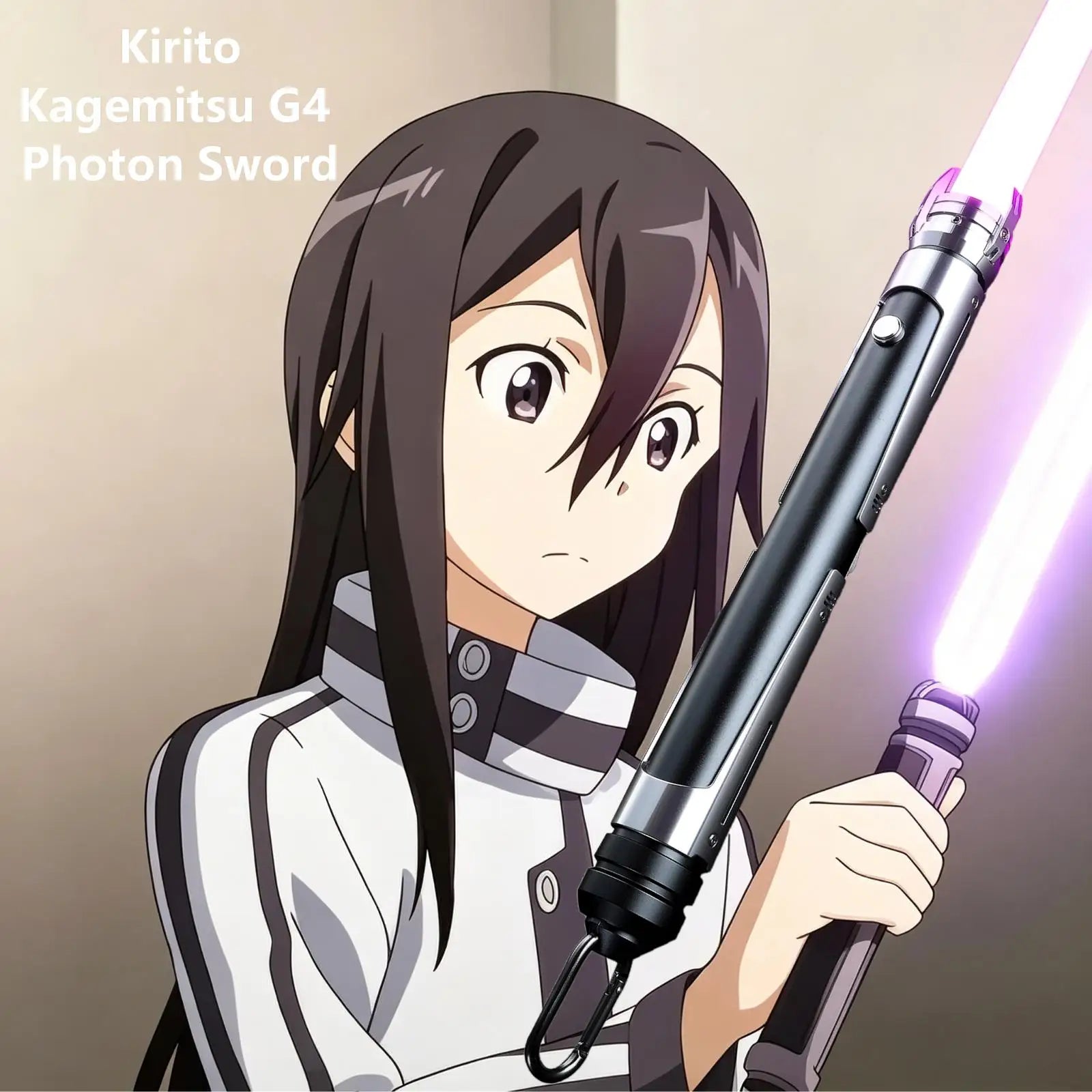 Factory Supply Photon Sword Art Online Gun Gale Online (GGO) Kirito Kagemitsu G4 Lightsaber Smooth Swing Neopixel Light Saber