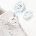 FASTLACES Automatic Swivel Buckle Oval Thick Elastic Lazy Round Shoe Laces PP Material No Tie Sneakers Accessories
