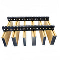 Interior Modern Aluminum U Shape Tube Fireproof Smoke-Proof Baffle Ceiling Strip Design for Hotel Use Metal Ceilings Grid