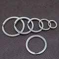 Stainless Steel Fishing Split Rings High Strength Split Rings W/ Box Fishing Accessories for Fishing Lure Connectors