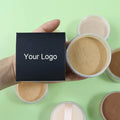 Customize Label Cosmetics Matte Finish Oil Control Loose Powder Long Lasting Transparent Fine Loose Powder with Puff