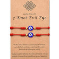 European American Hot Sale Fashion Blue Eye Bracelet Adjustable Handmade Mexican Bracelets for Couple