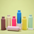 500ml Stainless Steel Vacuum Flask Double Layer Water Bottle for Outdoor Sports Portable Handle Drink Bottle for Back to School