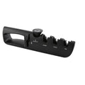 3 Stage Kitchen Knife Sharpener for Straight and Ceramic Knives Tungsten Blades Diamond Ceramic Rod