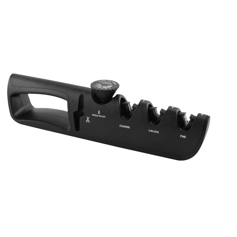 3 Stage Kitchen Knife Sharpener for Straight and Ceramic Knives Tungsten Blades Diamond Ceramic Rod