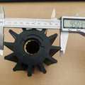 Industrial Replace Boat Rubber Impeller Centrifugal Pump Parts JMP 8326-01K CEF 500163 12 Blades Closed Type JABSCO 17938-0001