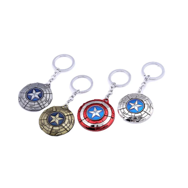 High Quality Filled in Color Custom Logo Metal Key Chain