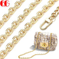 Bag Chain Strap Handle Shoulder Crossbody Handbag Base Link Bag Chain Parts Strap for Women Thick Belt Handbag Accessory DIY