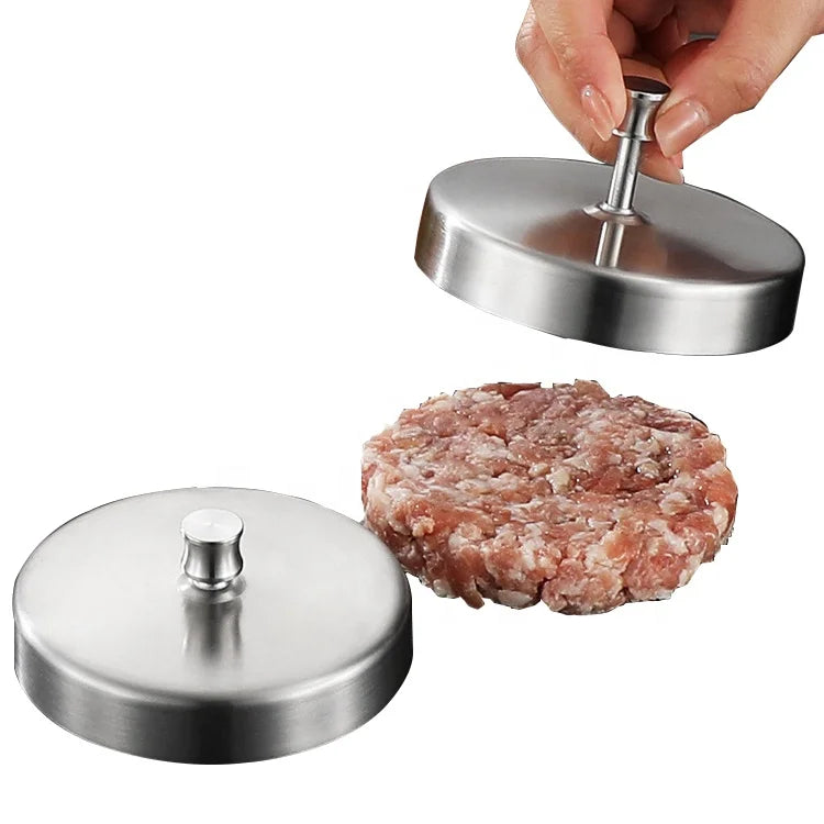 High Quality Hamburger Making Tools Accessories Stainless Steel Burger Meat Press Burger Press Patty Maker