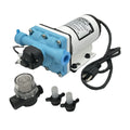 Singflo HY-404553R 115V 4GPM Water Pressure Pump RV Water Pump with Male Thread  Lower Noise 4 Chamber Diaphragm Pump