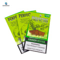 Digital Printing Custom Logo Aluminum Foil Zipper Plastic Cigar Leaf Pre Rolled Packaging Three Side Sealed Mylar Pouch