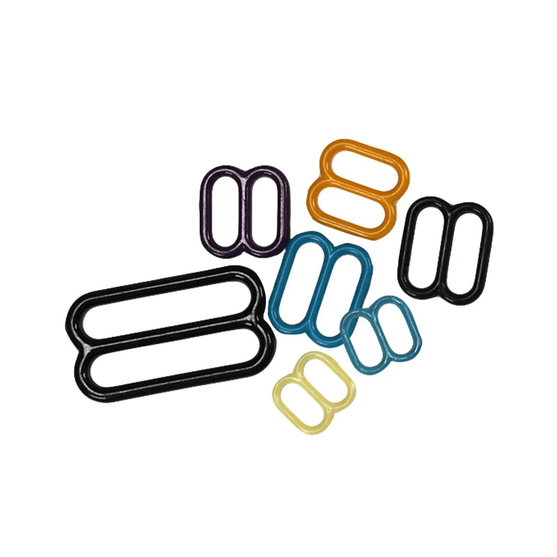 Colorful Bra Plastic Ring and Slider