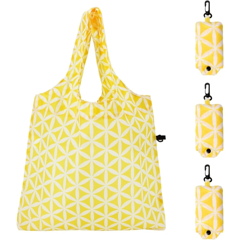 Reusable Grocery Bags Heavy Duty Foldable Shopping Tote Bag